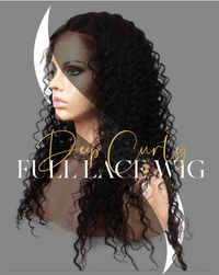 Deep Curly Full Lace Wig