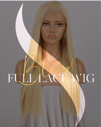 Blond 613 - Straight Full Lace Wig